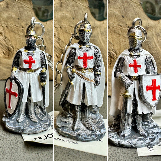 Crusader Knight's Templar Defender Keyring