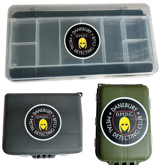Danebury Metal Detecting Club DMDC The Detectorists Metal Detecting Finds Box Sizes Small, Large & XLarge (3 boxes)