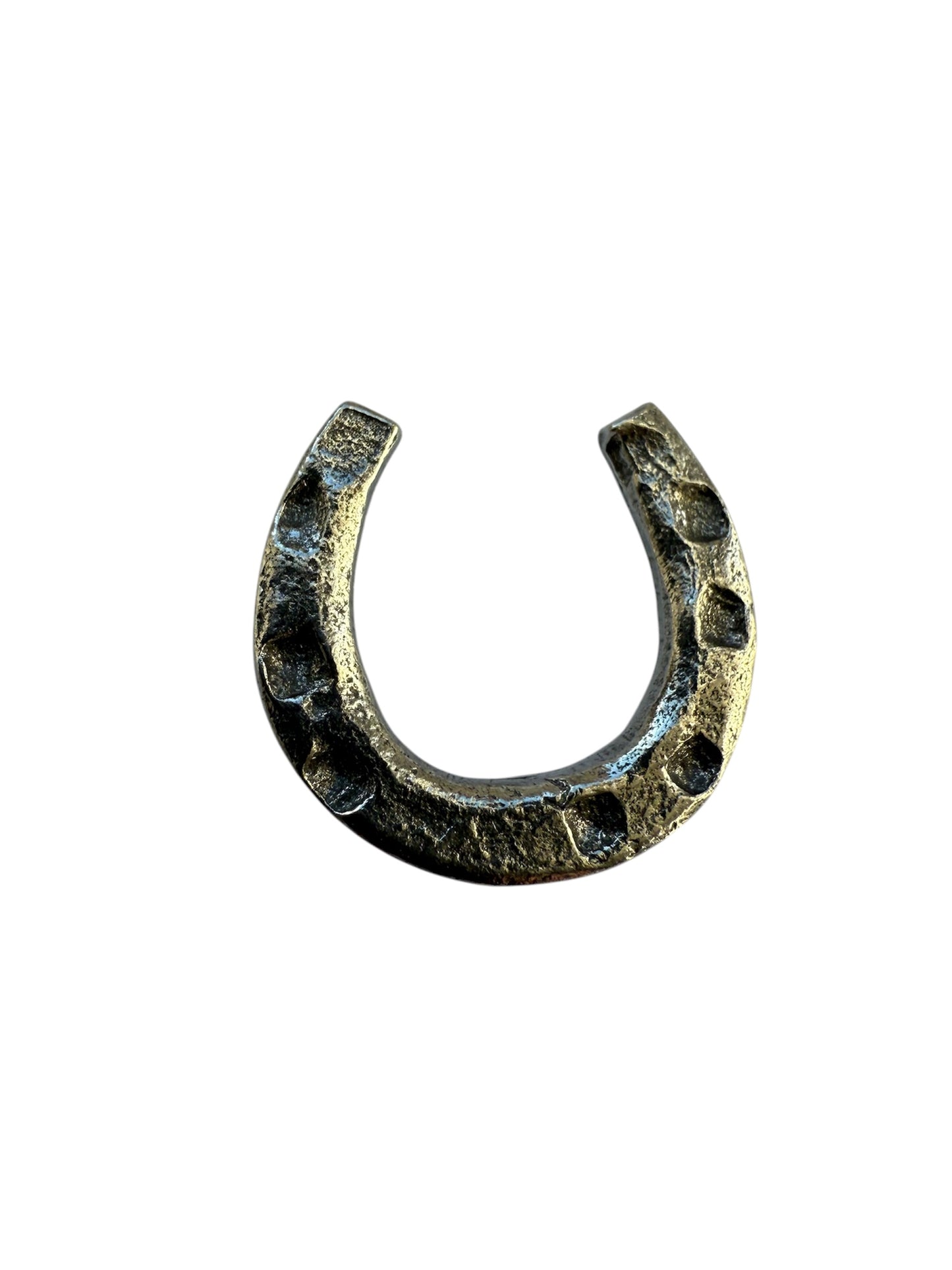 Horseshoe Quality Silver Pewter Lapel Pin Badge