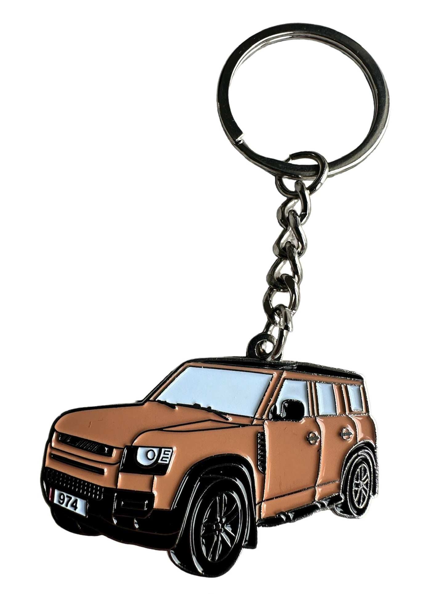 Land Rover New Style Defender Keyring *4 COLOURS TO CHOOSE*