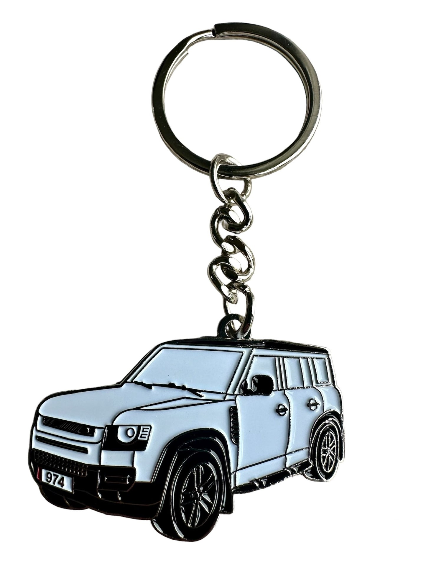 Land Rover New Style Defender Keyring *4 COLOURS TO CHOOSE*