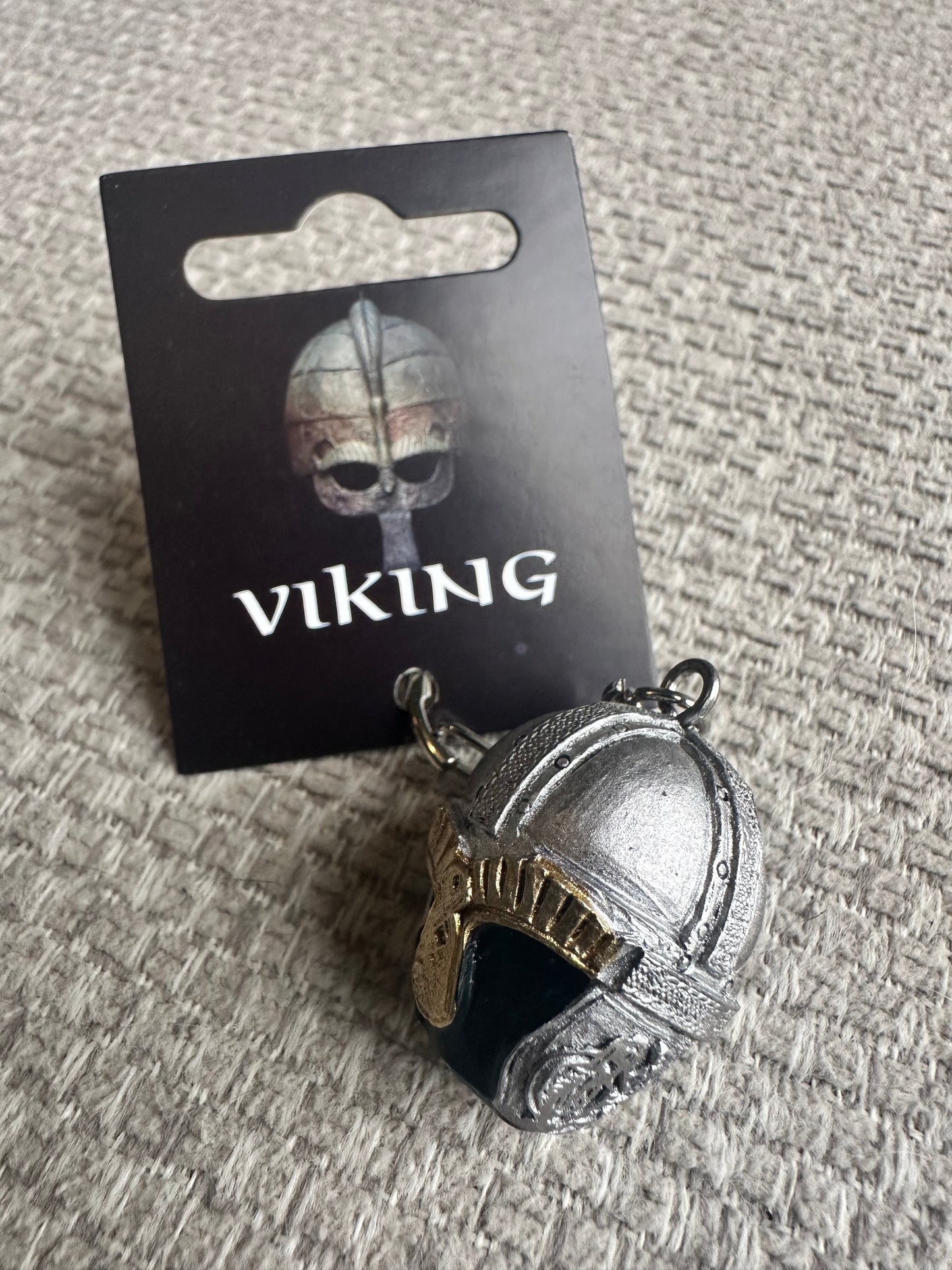 Viking Helmet Keyring