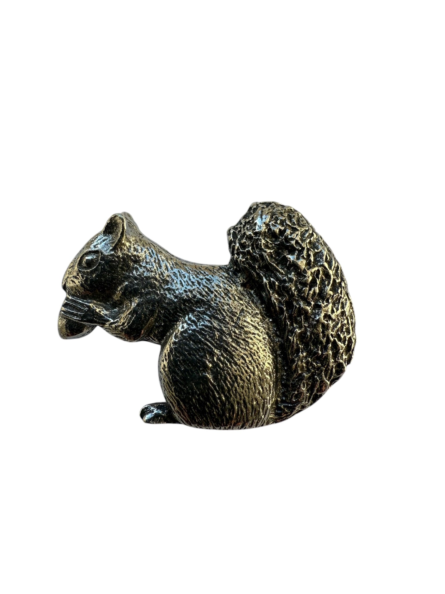 Squirrel Quality Silver Pewter Lapel Pin Badge