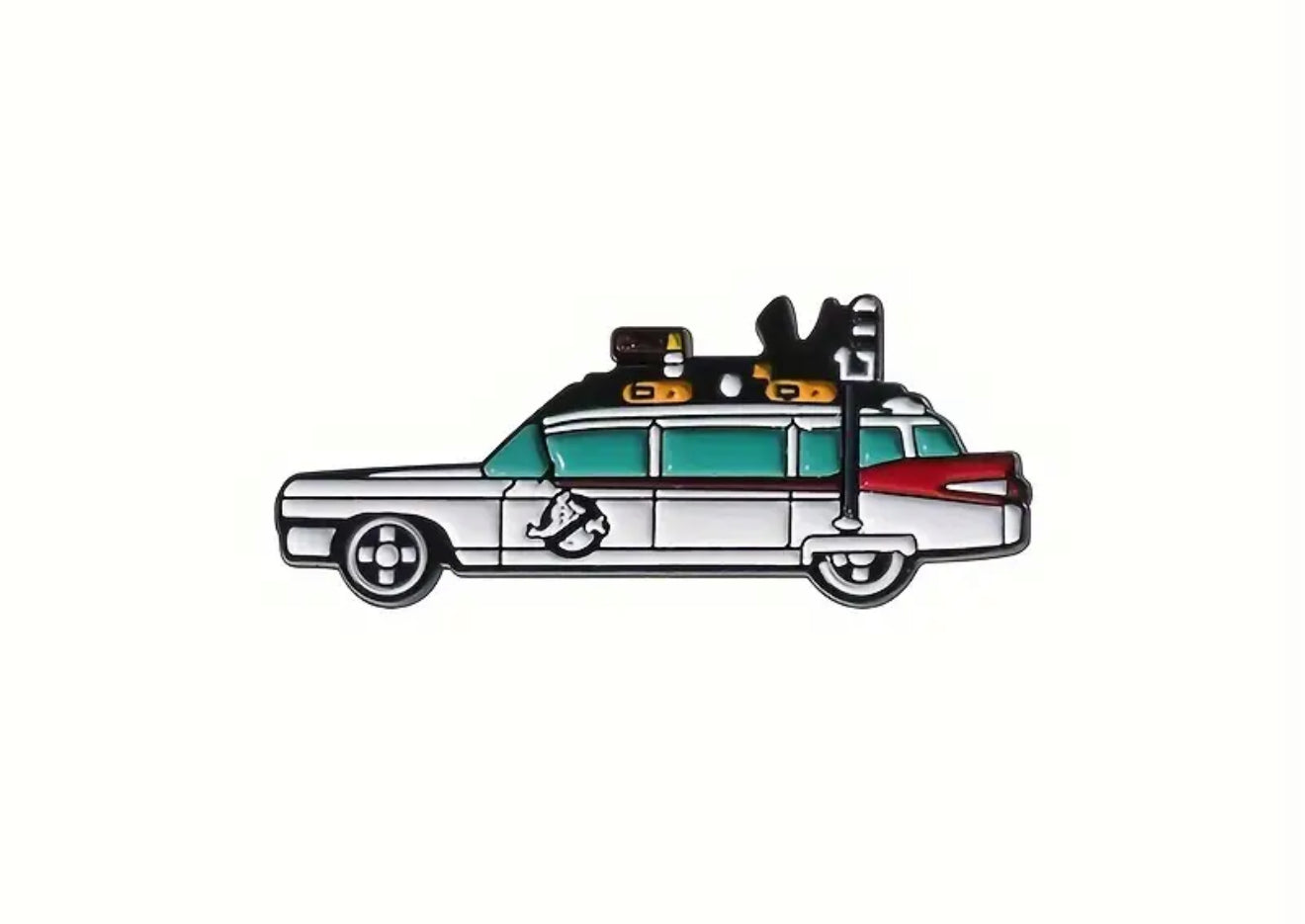 Ghostbusters Ecto 1 Enamel Pin Badge