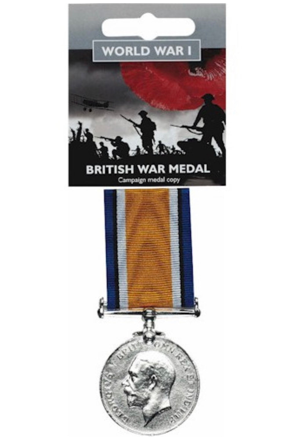 WW1 British War Campaign Medal - Full Size Reproduction