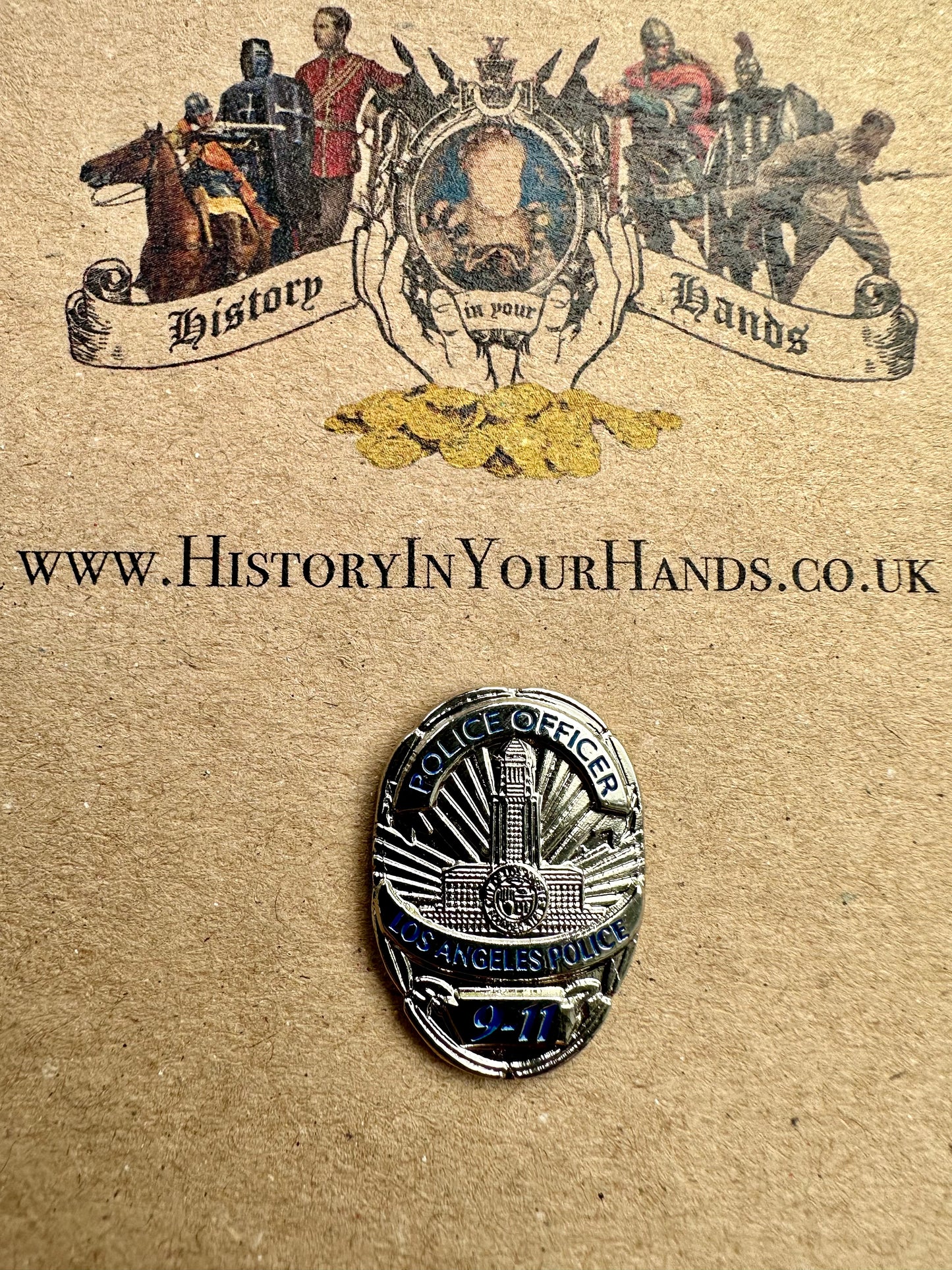 LAPD Los Angeles Police Department Pin Badge