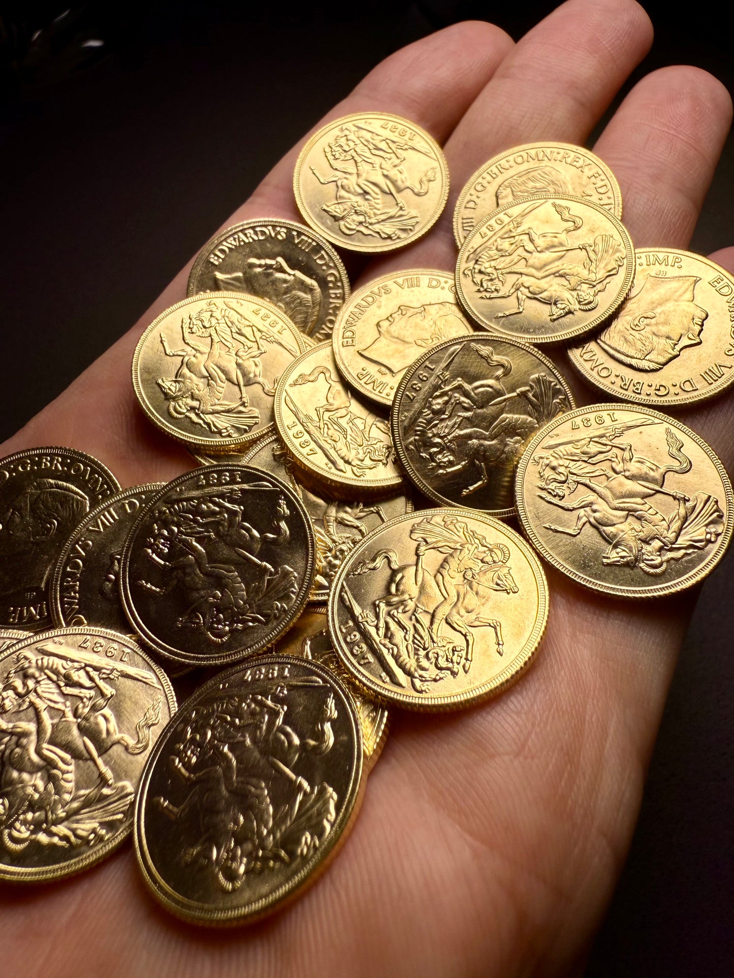 1937 Edward VIII 'The Abdicated' Gold SOVEREIGN Coin - Gap Filler