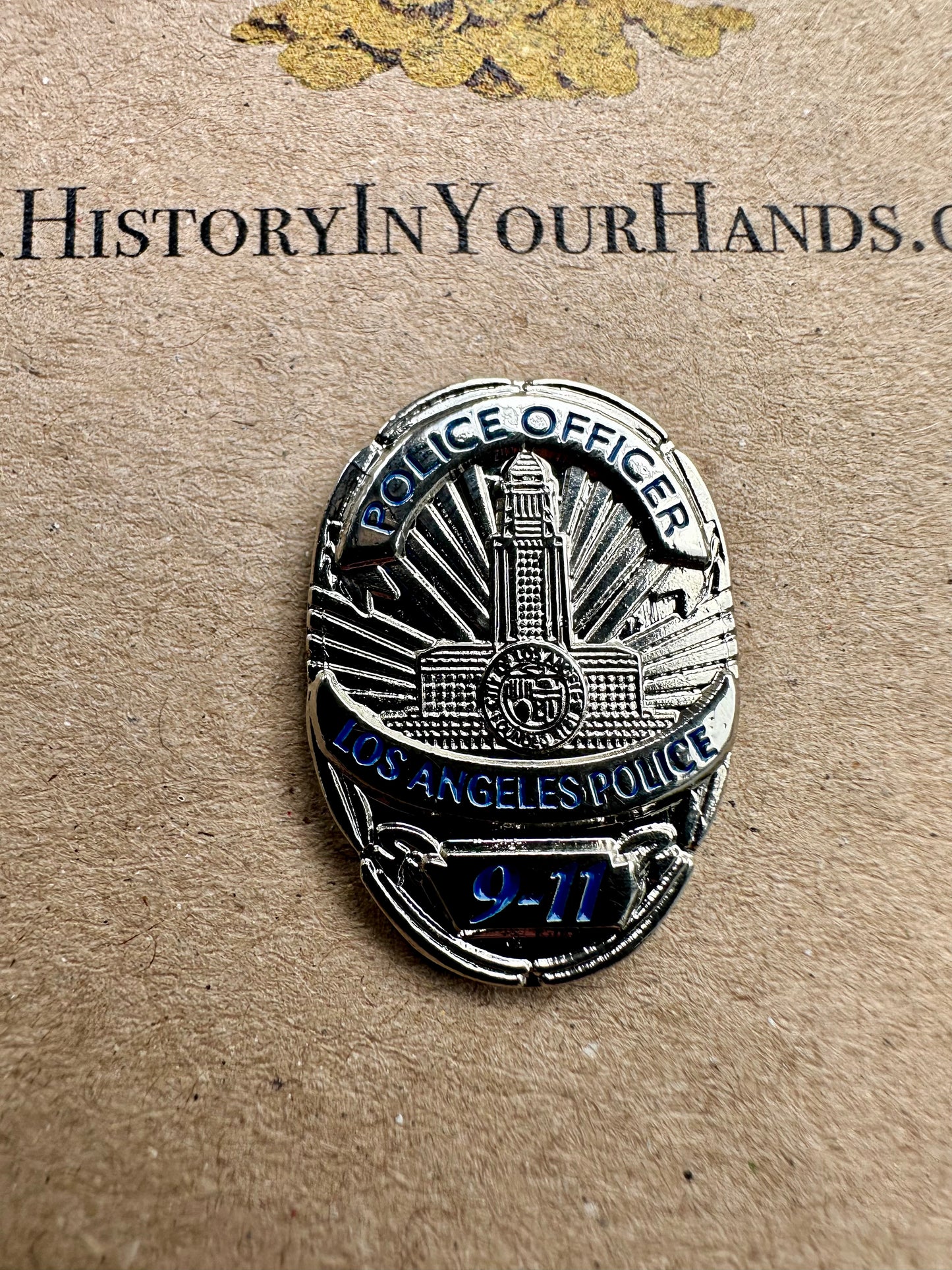 LAPD Los Angeles Police Department Pin Badge