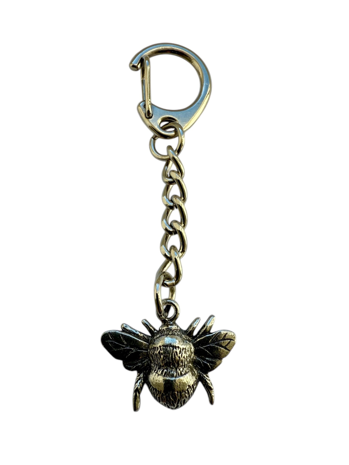 Bumble Bee Silver Pewter Keyring Quality Keychain