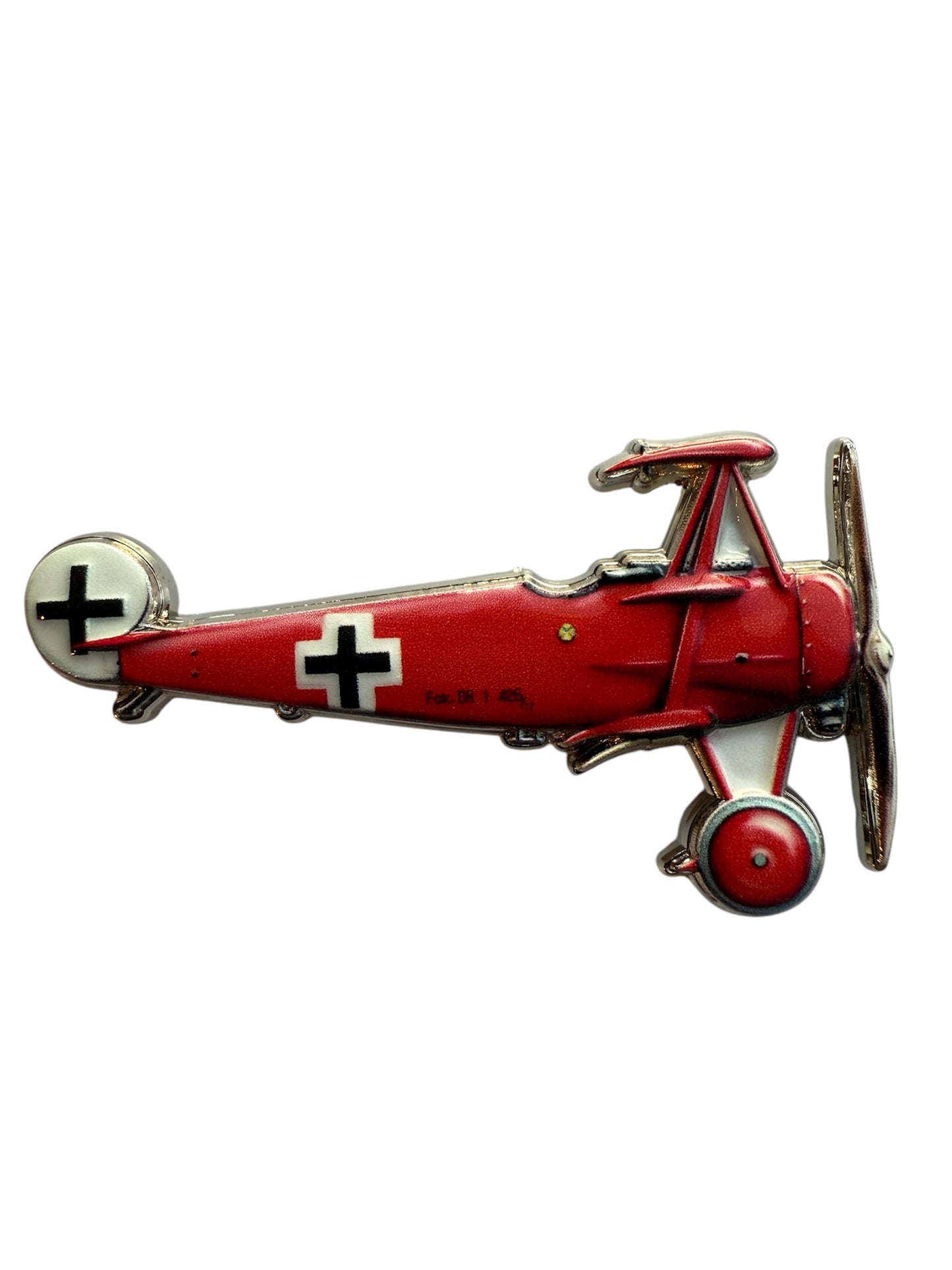 WW1 'Red Baron' Fokker Triplane World War One Pin Badge
