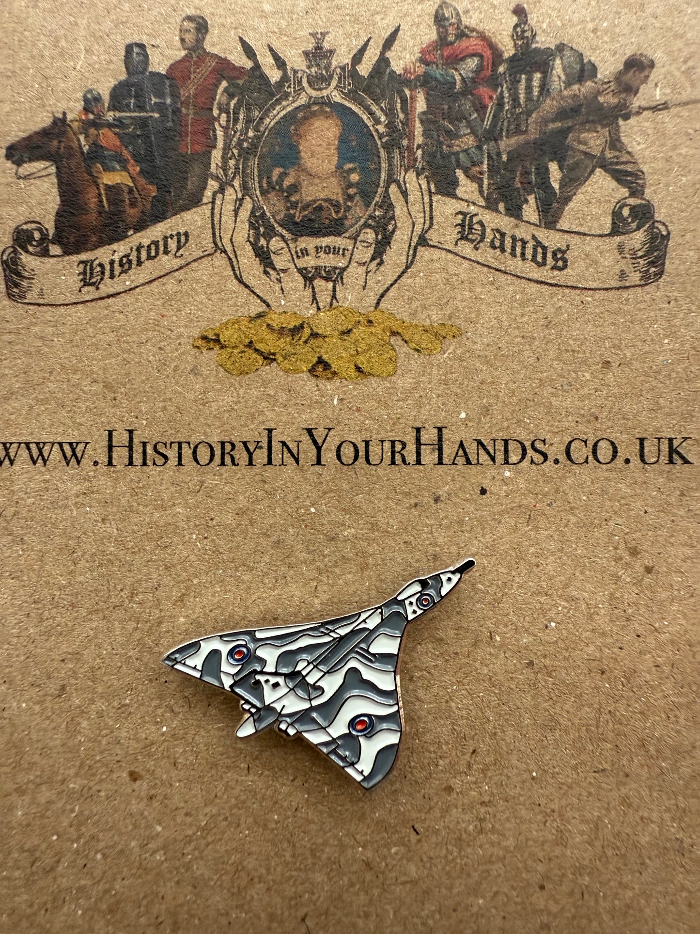 Vulcan Bomber Pin Badge