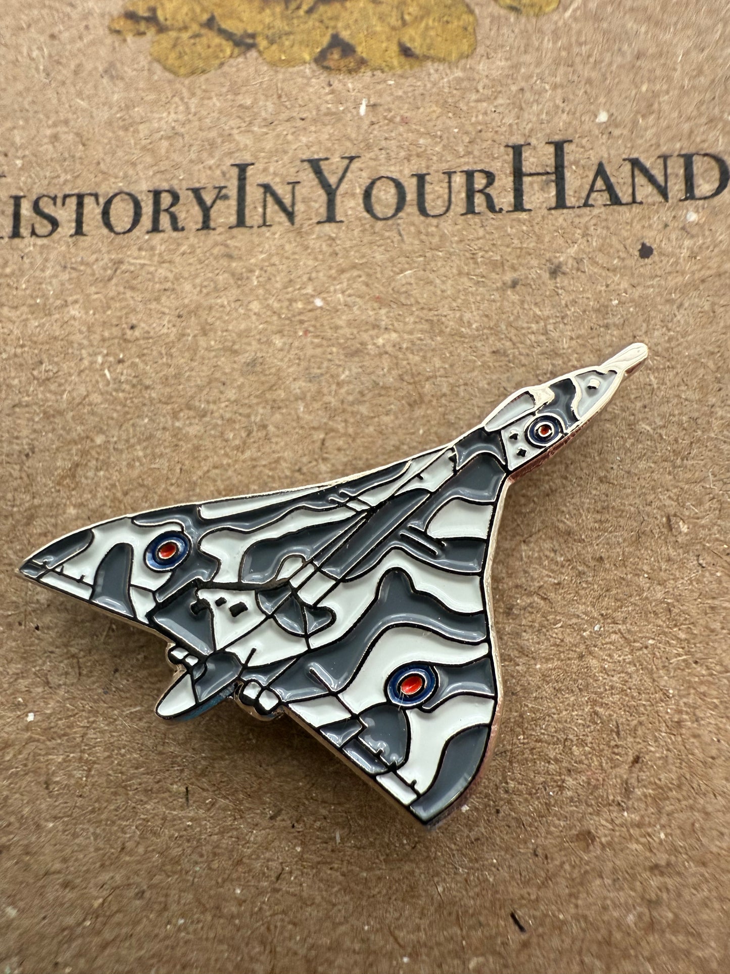 Vulcan Bomber Pin Badge