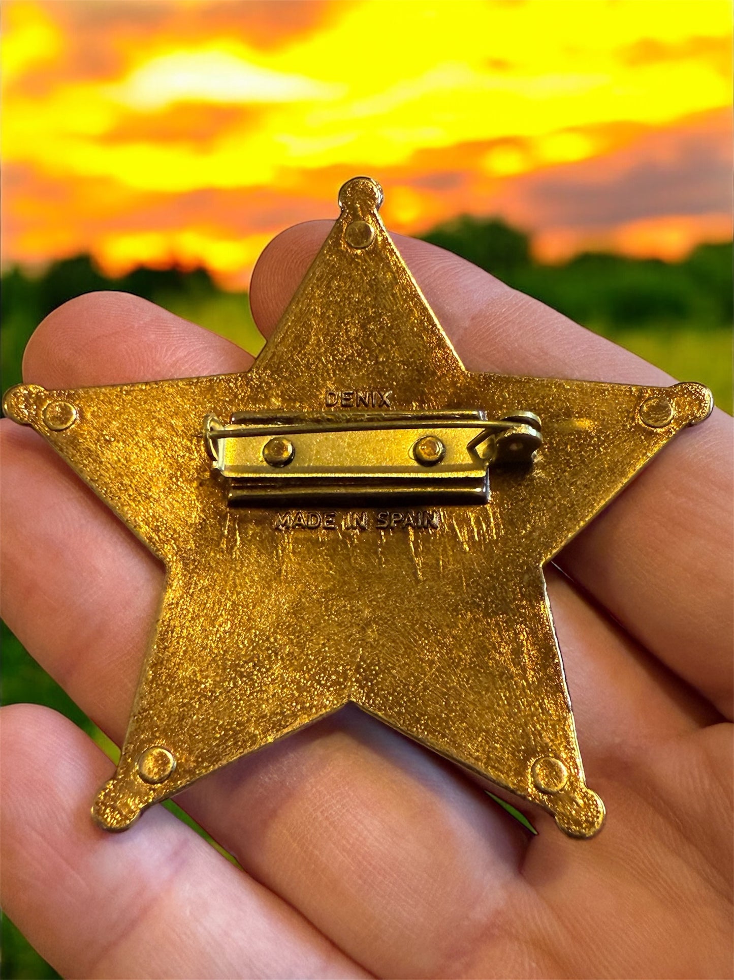 Deputy US Marshal Sheriff Law Enforcement Badge *Full Size Metal Replica*