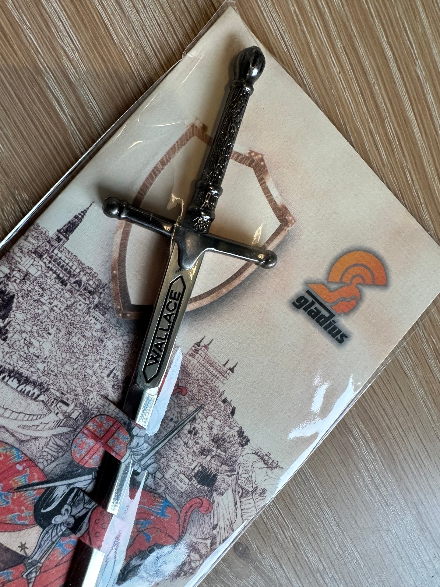 William Wallace Braveheart Silver Sword Letter Opener