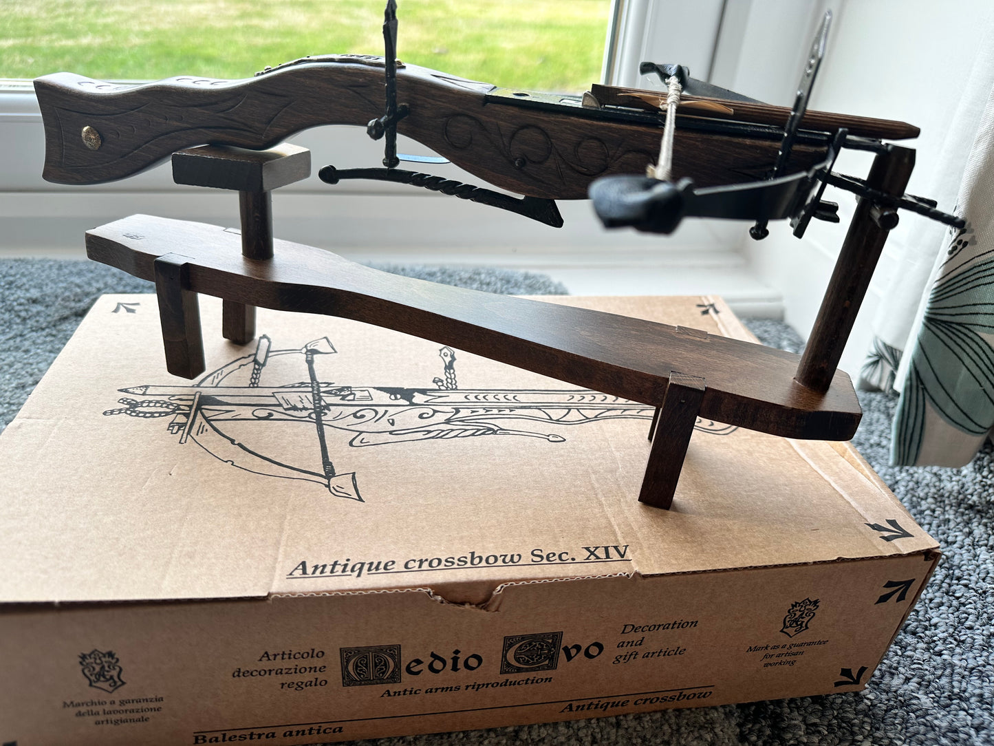 Miniature European Crossbow