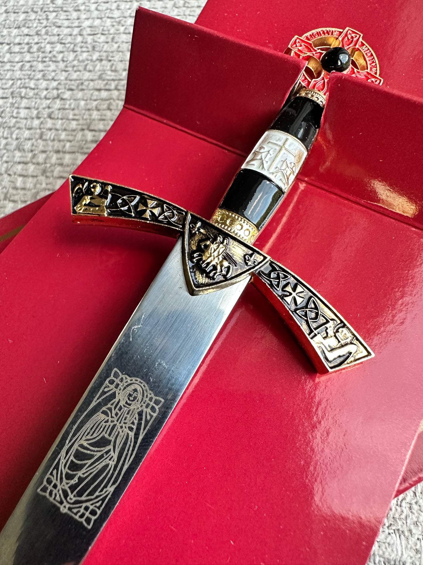 Miniature Knights Templar Sword Letter Opener