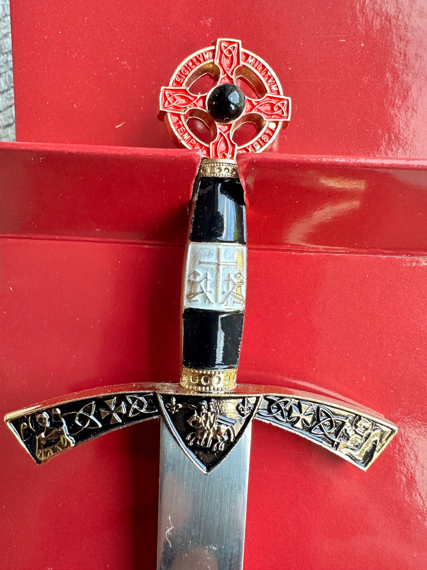 Miniature Knights Templar Sword Letter Opener