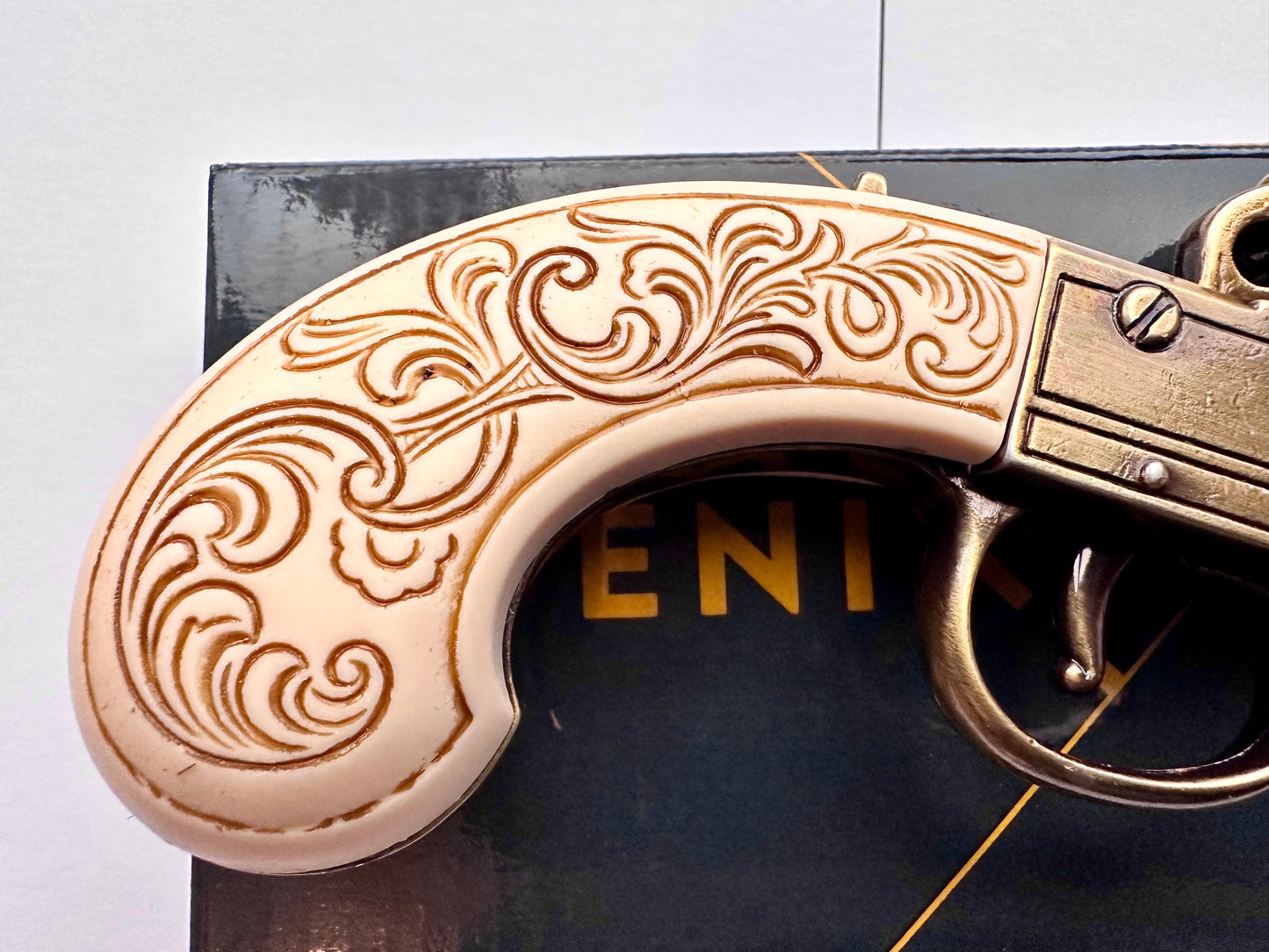 Bunney Pocket Pistol Inlaid Handle 18th Century