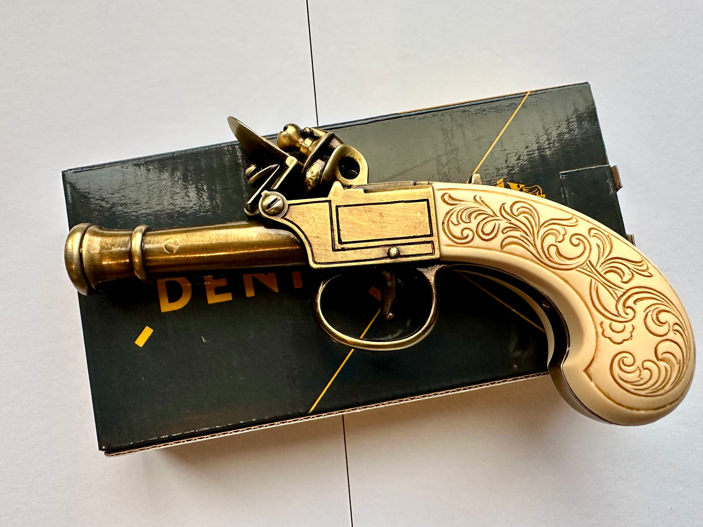 Bunney Pocket Pistol Inlaid Handle 18th Century