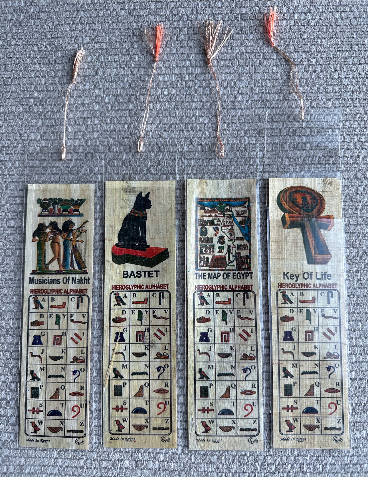 Egyptian Papyrus Bookmark