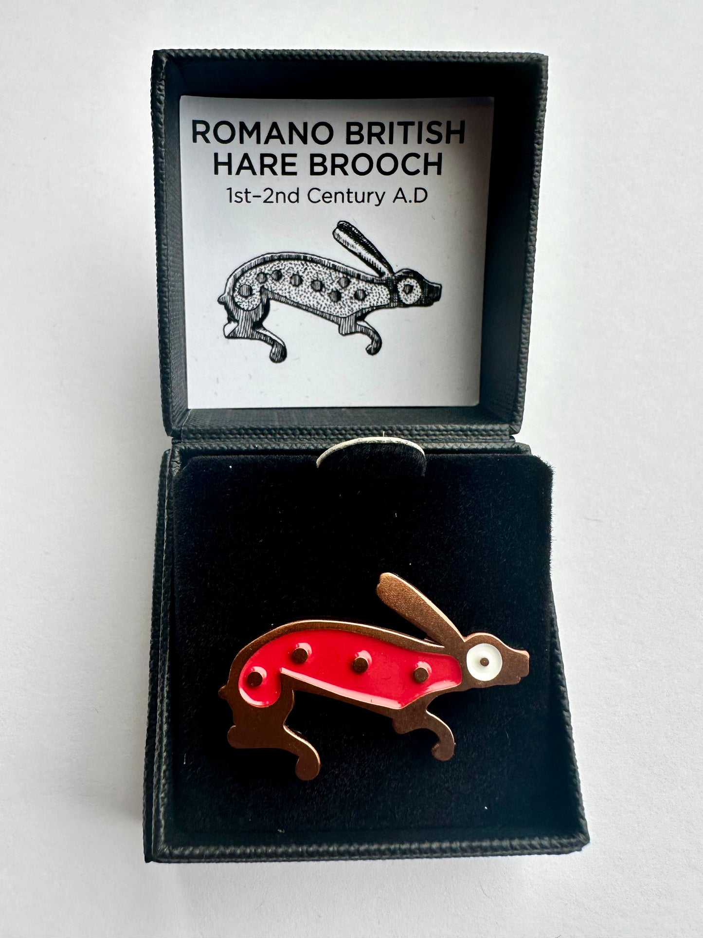 Roman Hare 1st-2nd Century A.D Enamel Brooch