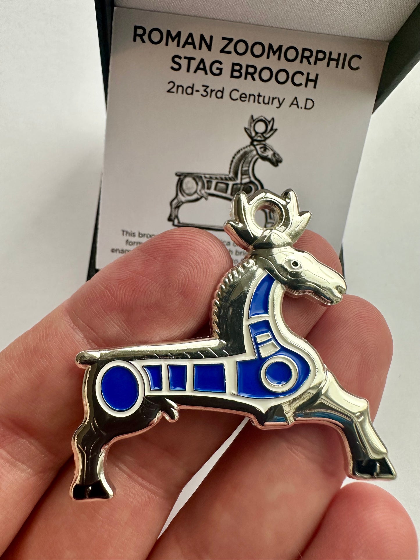 Roman Zoomorphic Stag Brooch 2nd - 2rd Century A.D