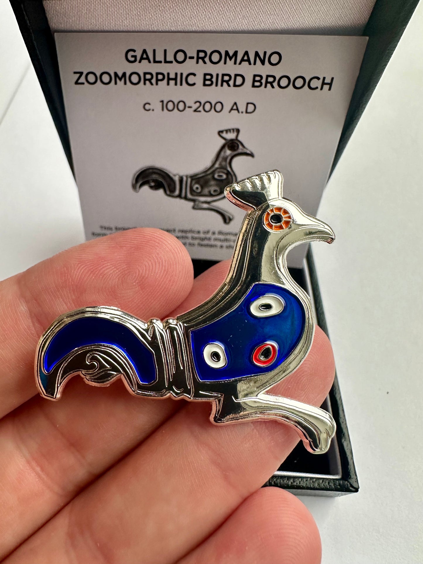 Gallo-Ramono Zoomorphic Bird Brooch C. 100-200 A.D