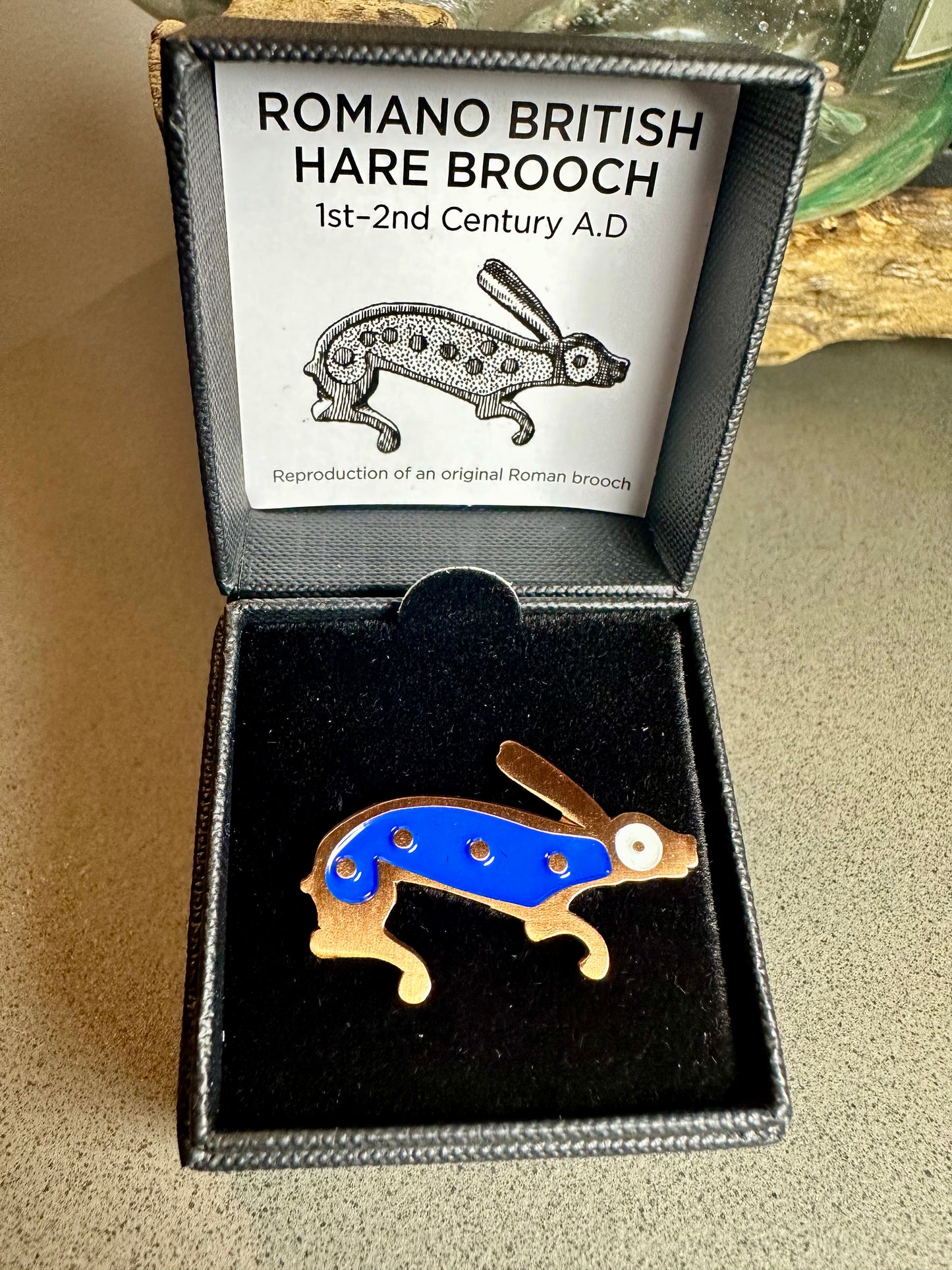 Roman Hare 1st-2nd Century A.D Enamel Brooch