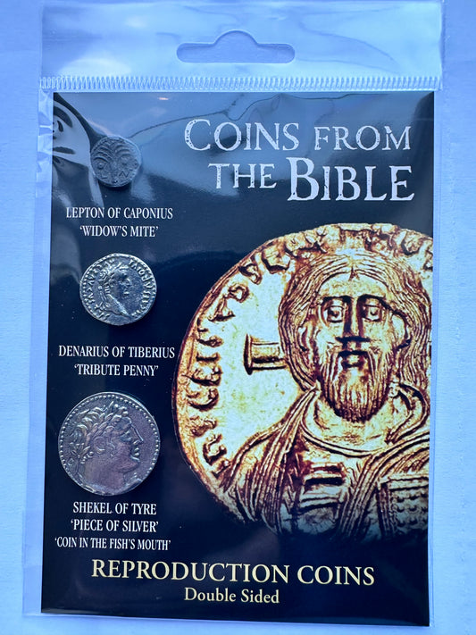 Coins From The Bible 3 Silver Coin Denarius Pack