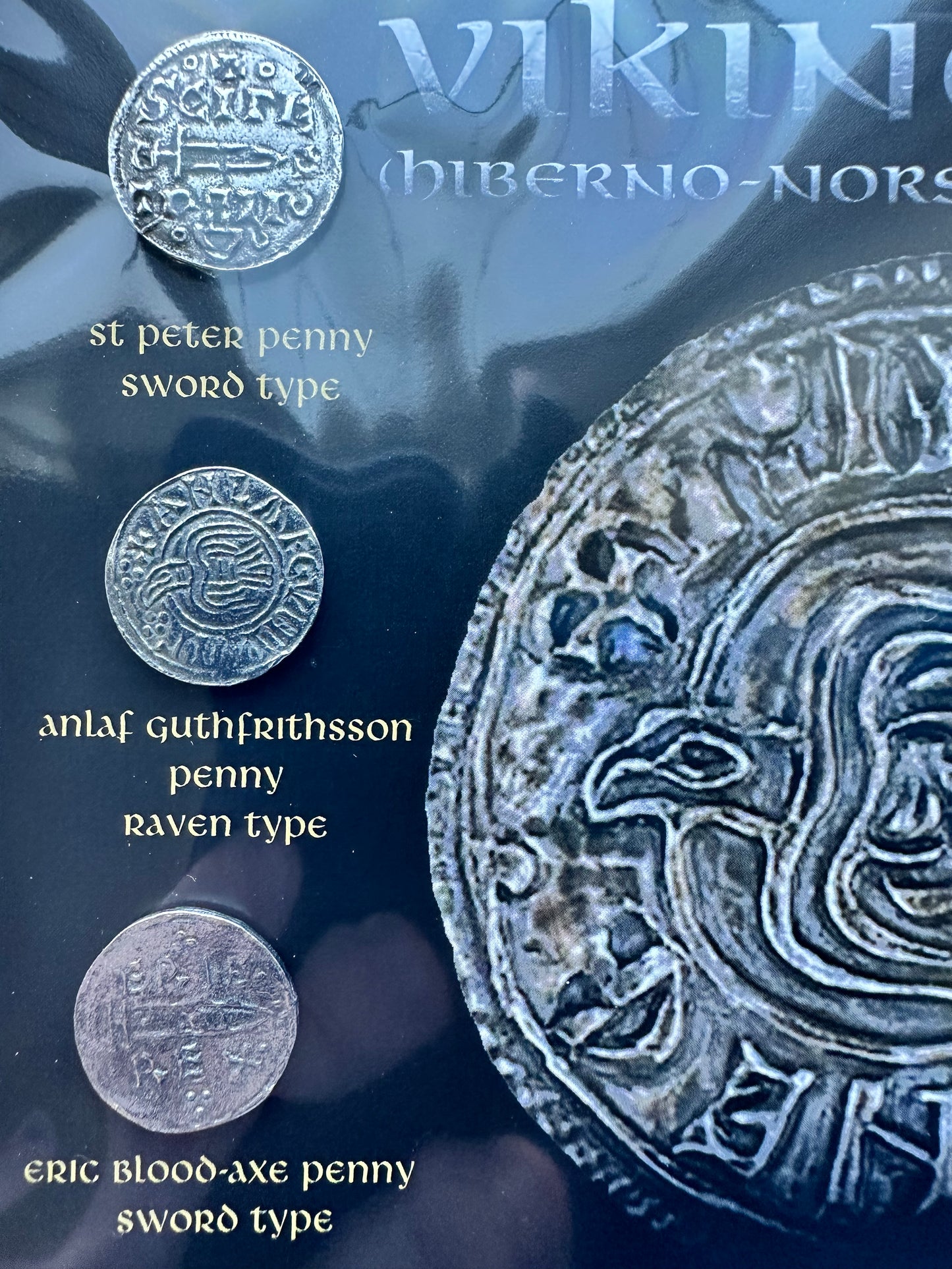 Viking Coin Set of 3 Silver Coins