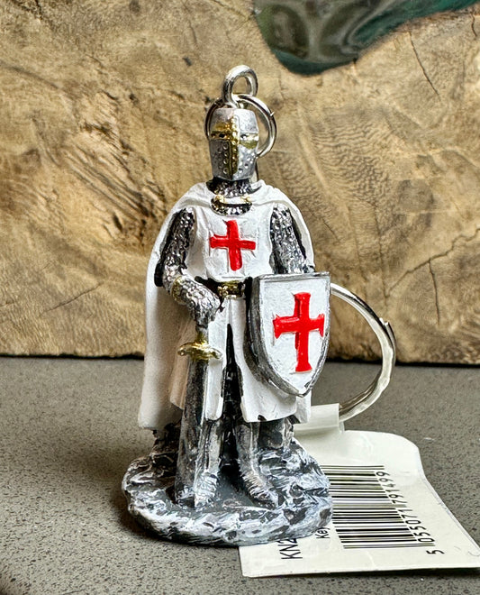 Crusader Knight's Templar Defender Keyring