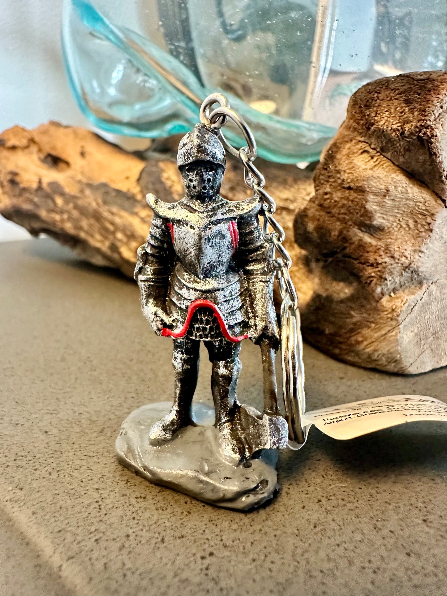 Medieval Knight In Armour Keyring