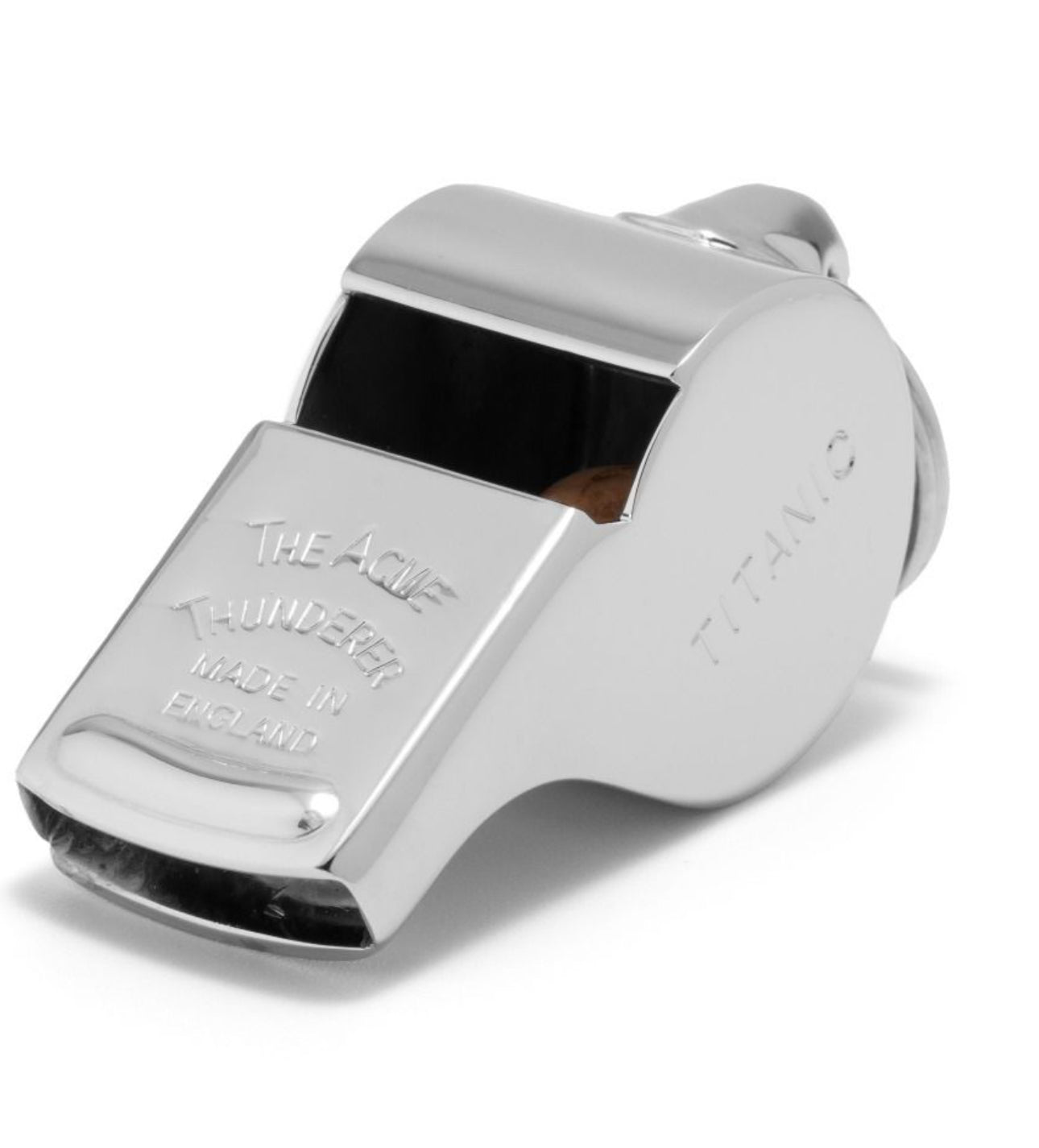 RMS Titanic Whistle Thunderer 58 with Certificate of Authenticity