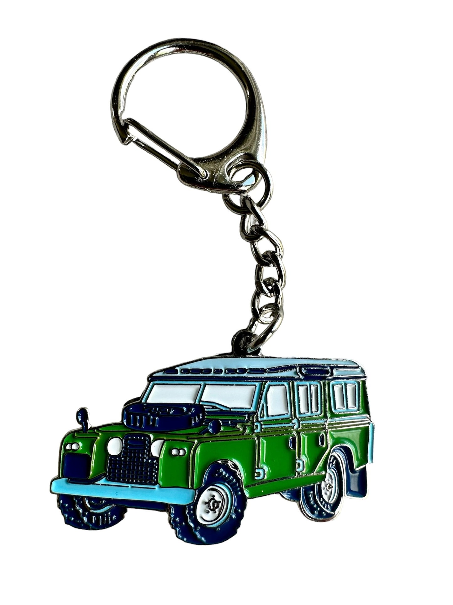 4X4 Vintage Land Rover Defender Keyring
