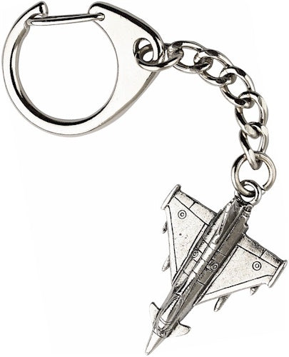 Eurofighter Typhoon Pewter Keyring