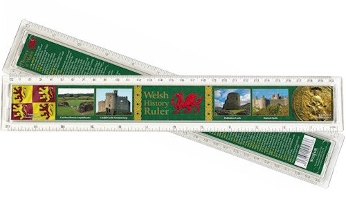 Welsh History Ruler - 30cm