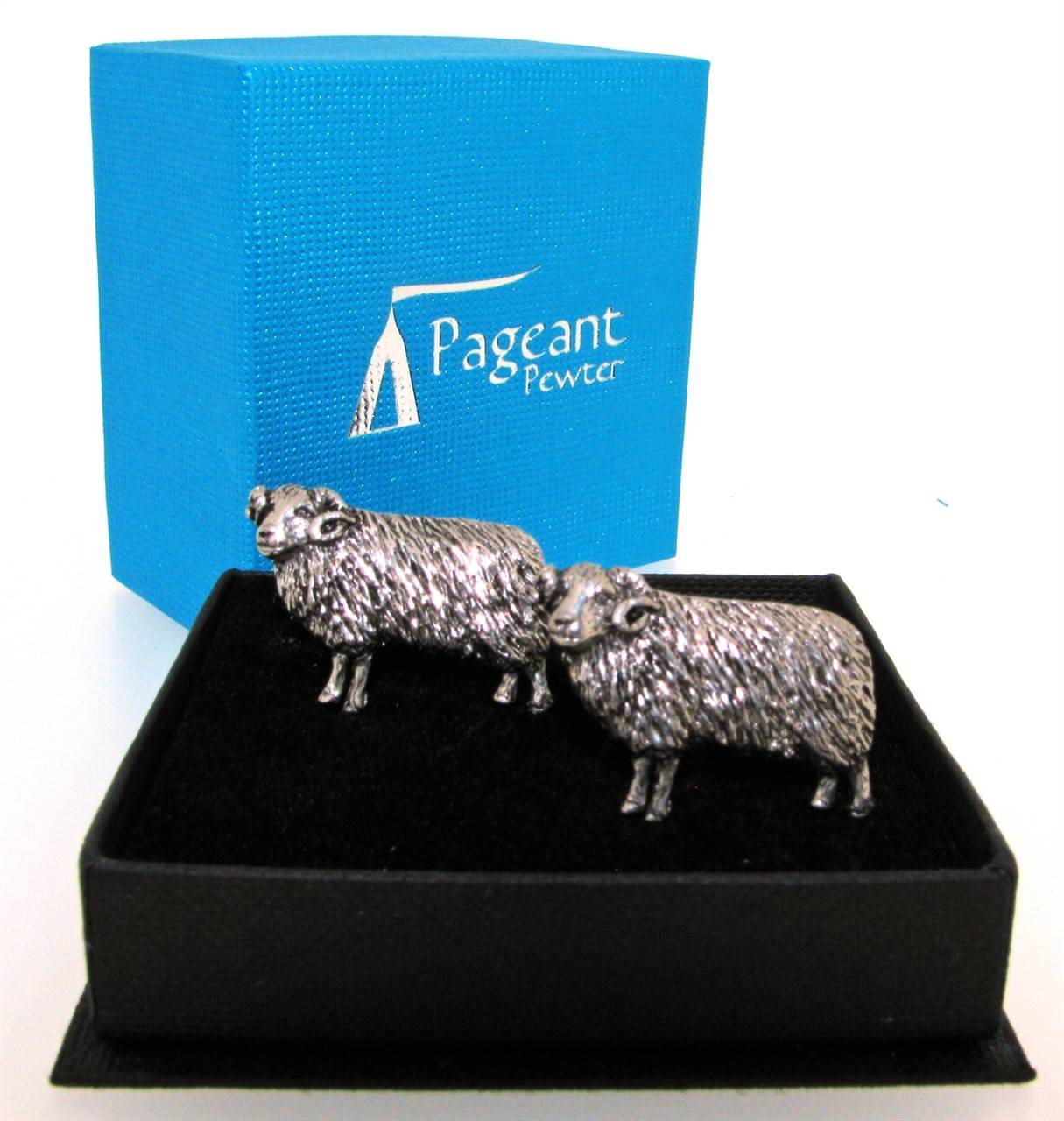 Sheep Silver Pewter Cufflinks
