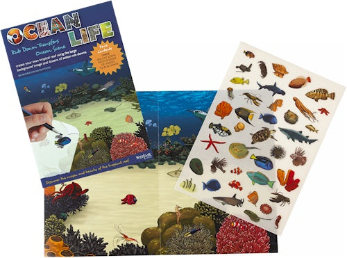 Ocean Life Transfer Sticker Pack