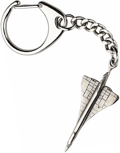 Concorde Aeroplane Keyring