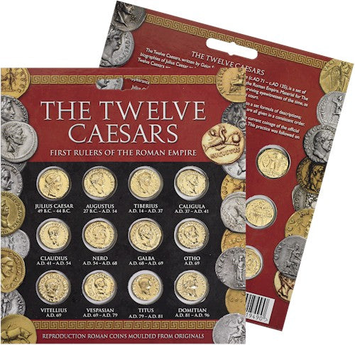 Twelve Roman Caesars Aureus Coin Pack