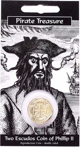 Pirate Treasure Gold Doubloon Coin Pack