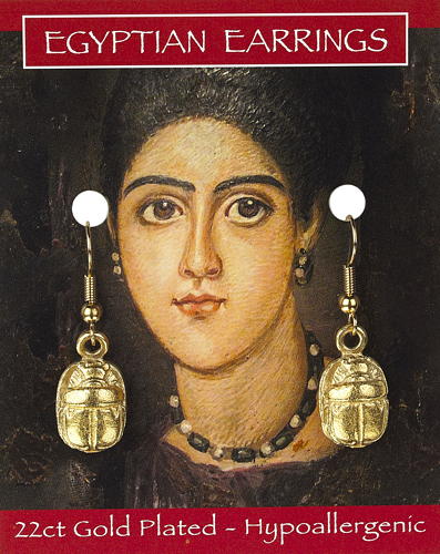 Egyptian hot sale earrings history