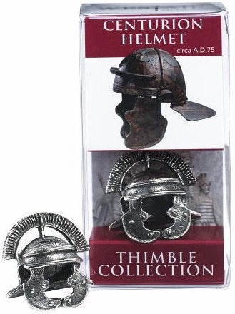 Roman Centurion Helmet Thimble Miniature