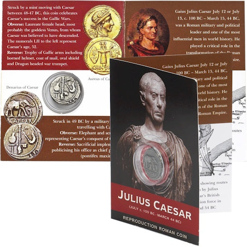 Julius Caesar Denarius coin pack