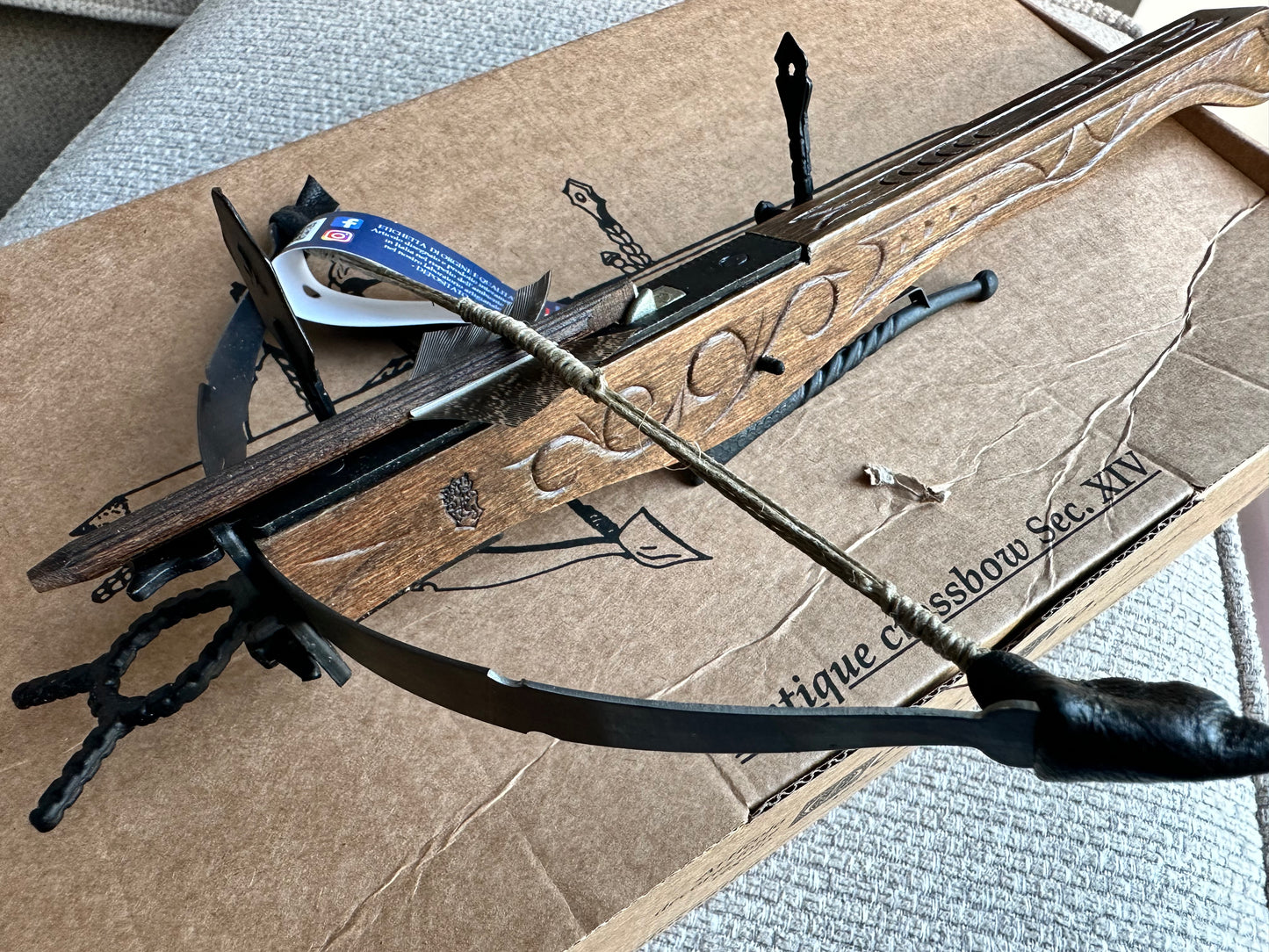 Miniature European Crossbow