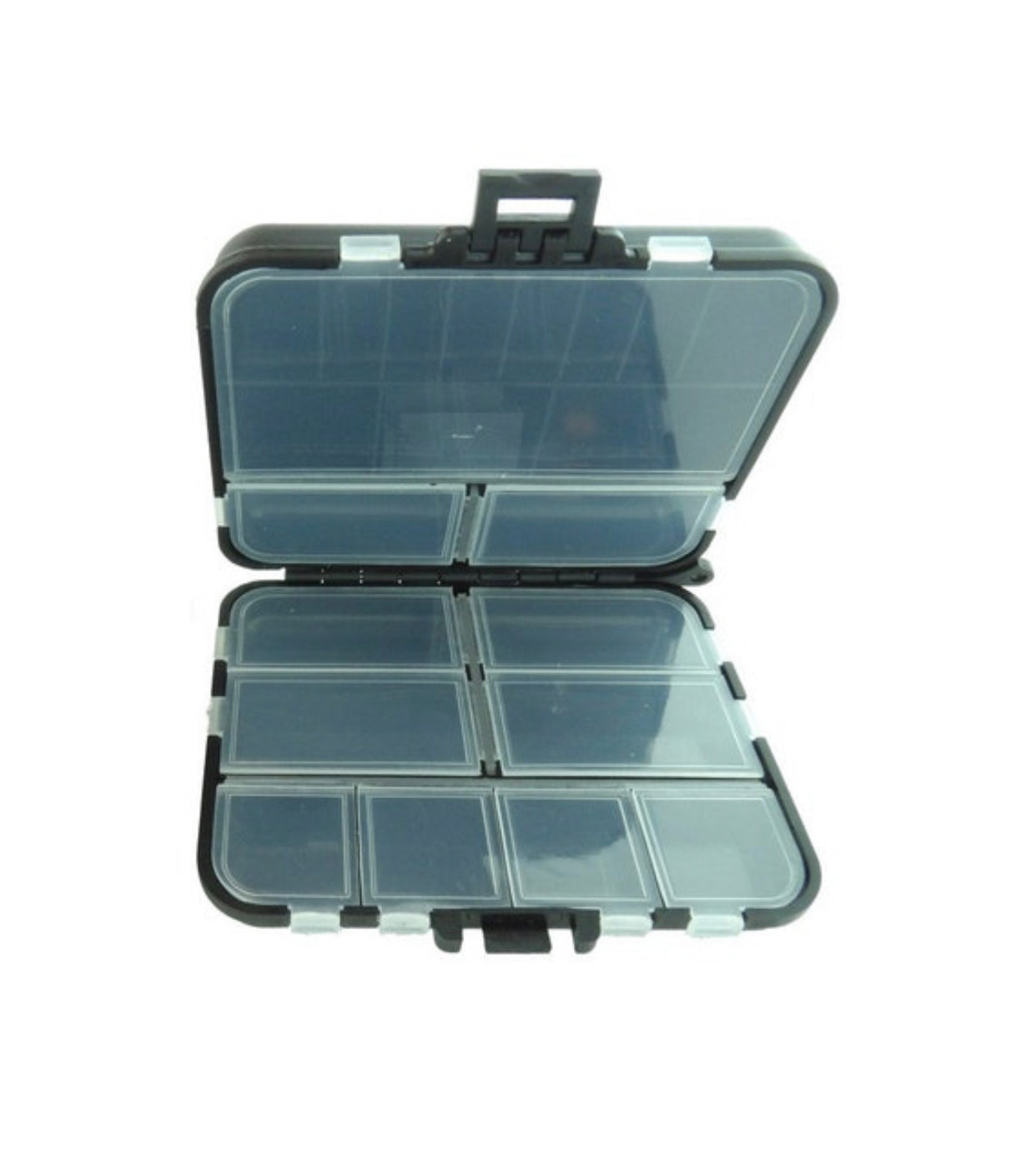 Small Clamshell Fishing Tackle Box ‘Eat. Sleep. Fish. Repeat’