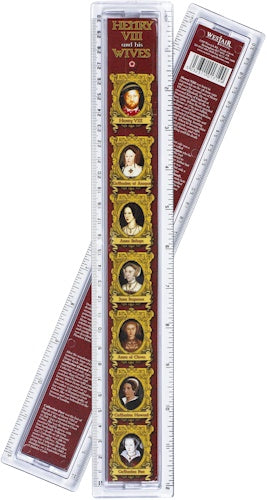 Henry VIII & His Wives 30cm Ruler