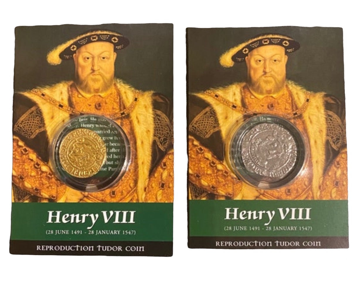 Henry V111 Half Angel And Groat Coin Packs