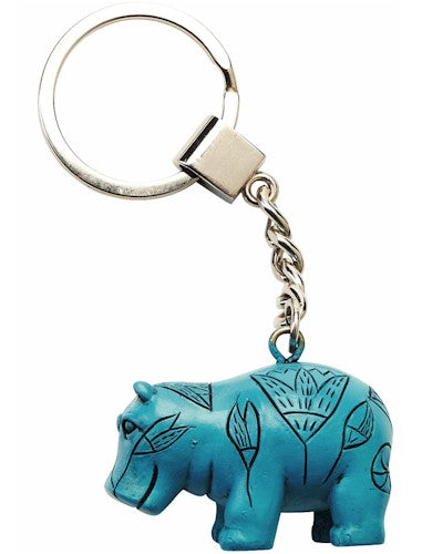 Egyptian Hippo Keyring