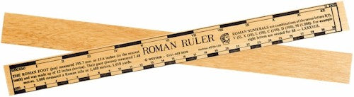 Roman Wooden Ruler 30CM